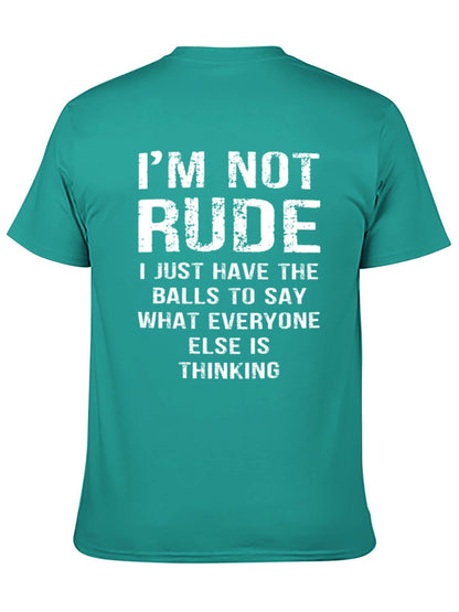 Unisex Cotton T-Shirt with Back Heat Transfer Printxgs95962nt1r