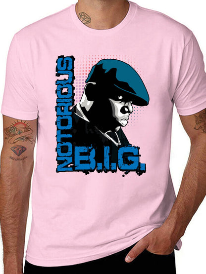 Music Unisex Cotton T-Shirt with Front Heat Transfer Print Xbbxy8bjrnn0