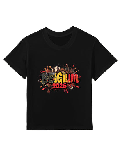 Wolrd Cup 2026 Children's T-shirt Belgium