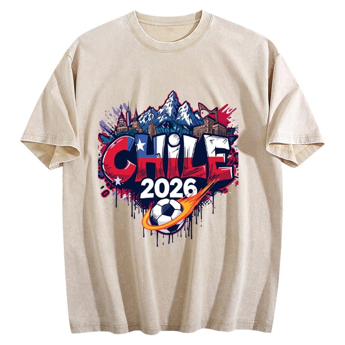 2026 World Cup Cotton T-Shirt Chile