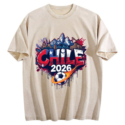 2026 World Cup Cotton T-Shirt Chile