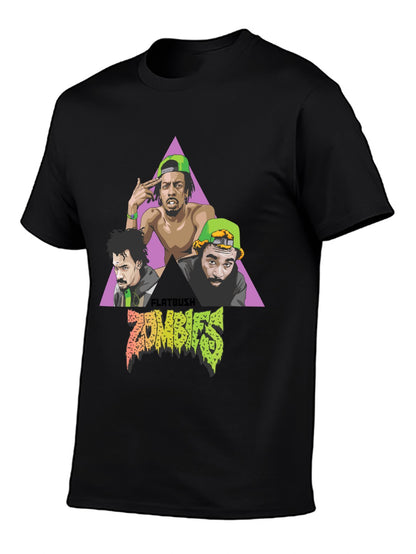 Music Unisex Cotton T-Shirt with Front Heat Transfer Print Xbbxy8vm9qgs