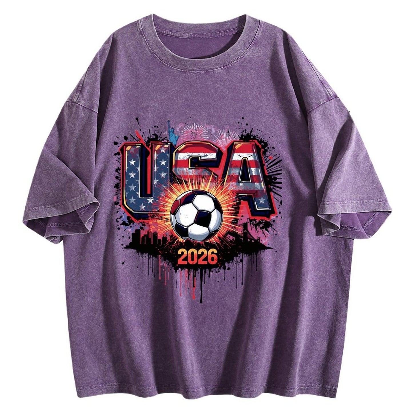 2026 World Cup Cotton T-Shirt USA