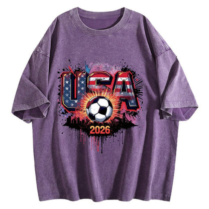 2026 World Cup Cotton T-Shirt USA