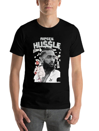 Music Unisex Cotton T-Shirt with Front Heat Transfer Print Xbbxo2zhxbkp