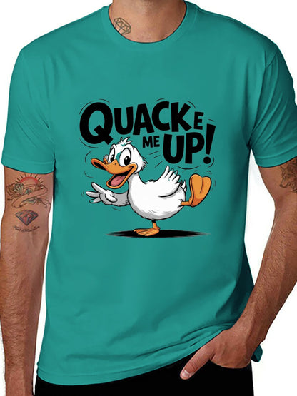 Funny Animals Unisex Cotton T-Shirt with Front Heat Transfer Print Xg2wdskdmg6q