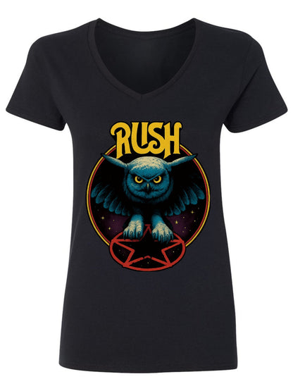 V-neck Women's Cotton T-shirt Rush2