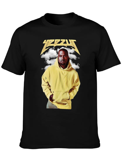 Music Unisex Cotton T-Shirt with Front Heat Transfer Print Xbbxo2ofpoh0