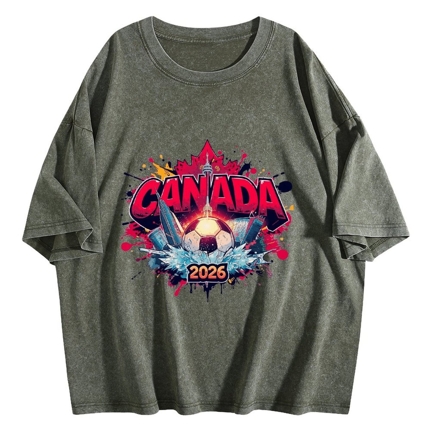 2026 World Cup Cotton T-Shirt Canada