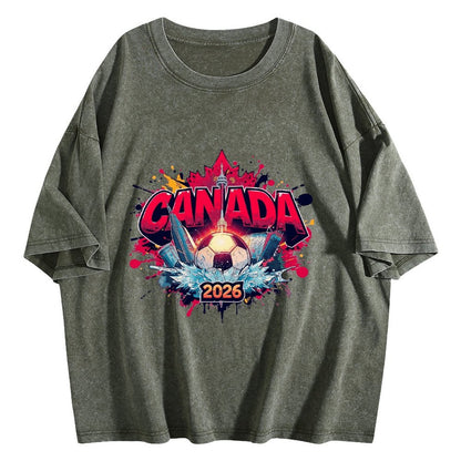 2026 World Cup Cotton T-Shirt Canada