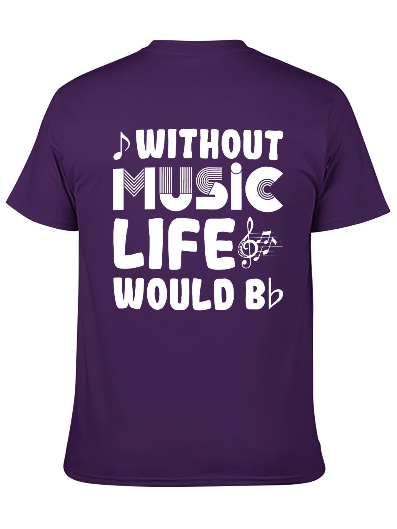 Unisex Cotton T-Shirt with Back Heat Transfer Printxb9hzy49hcs1