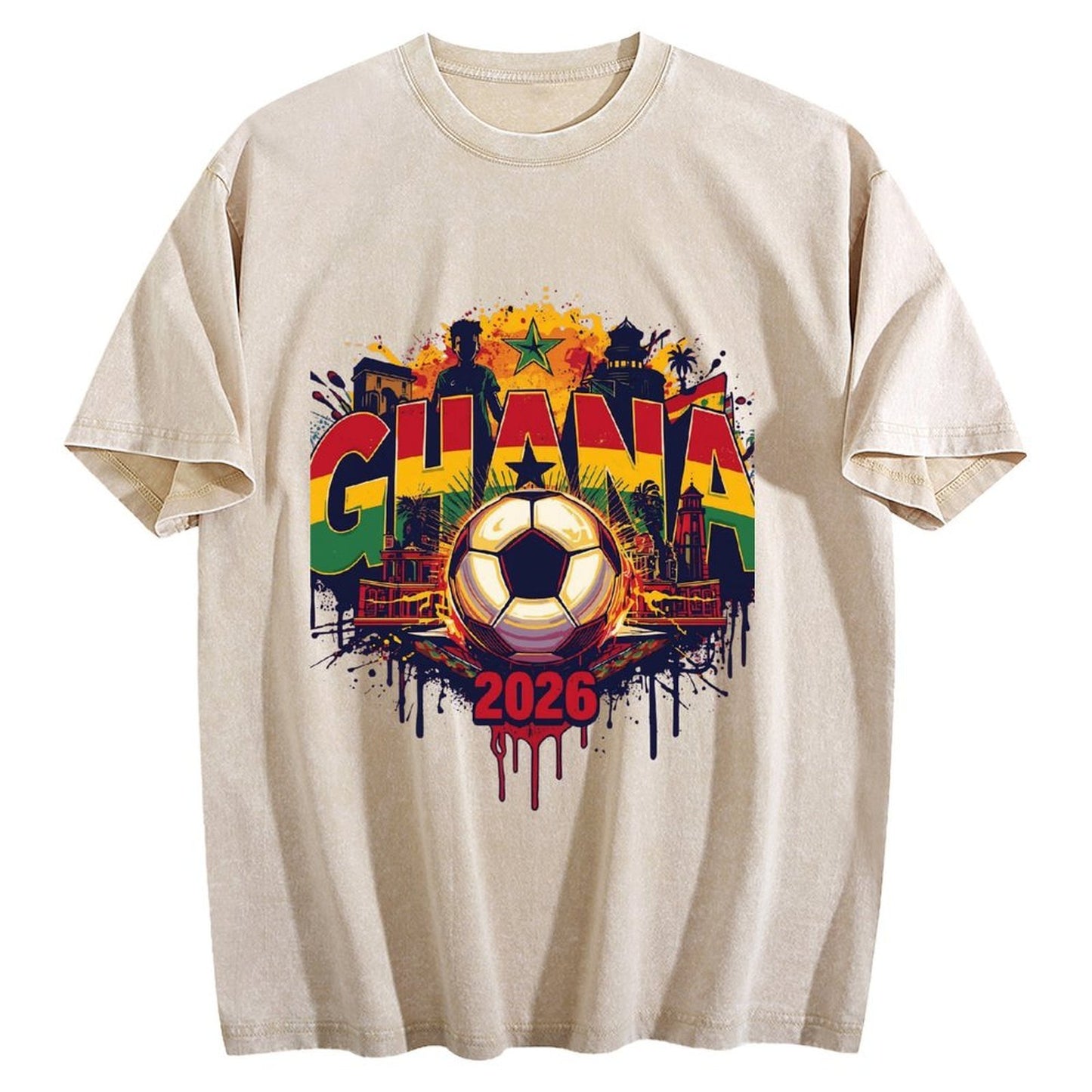 2026 World Cup Cotton T-Shirt Ghana