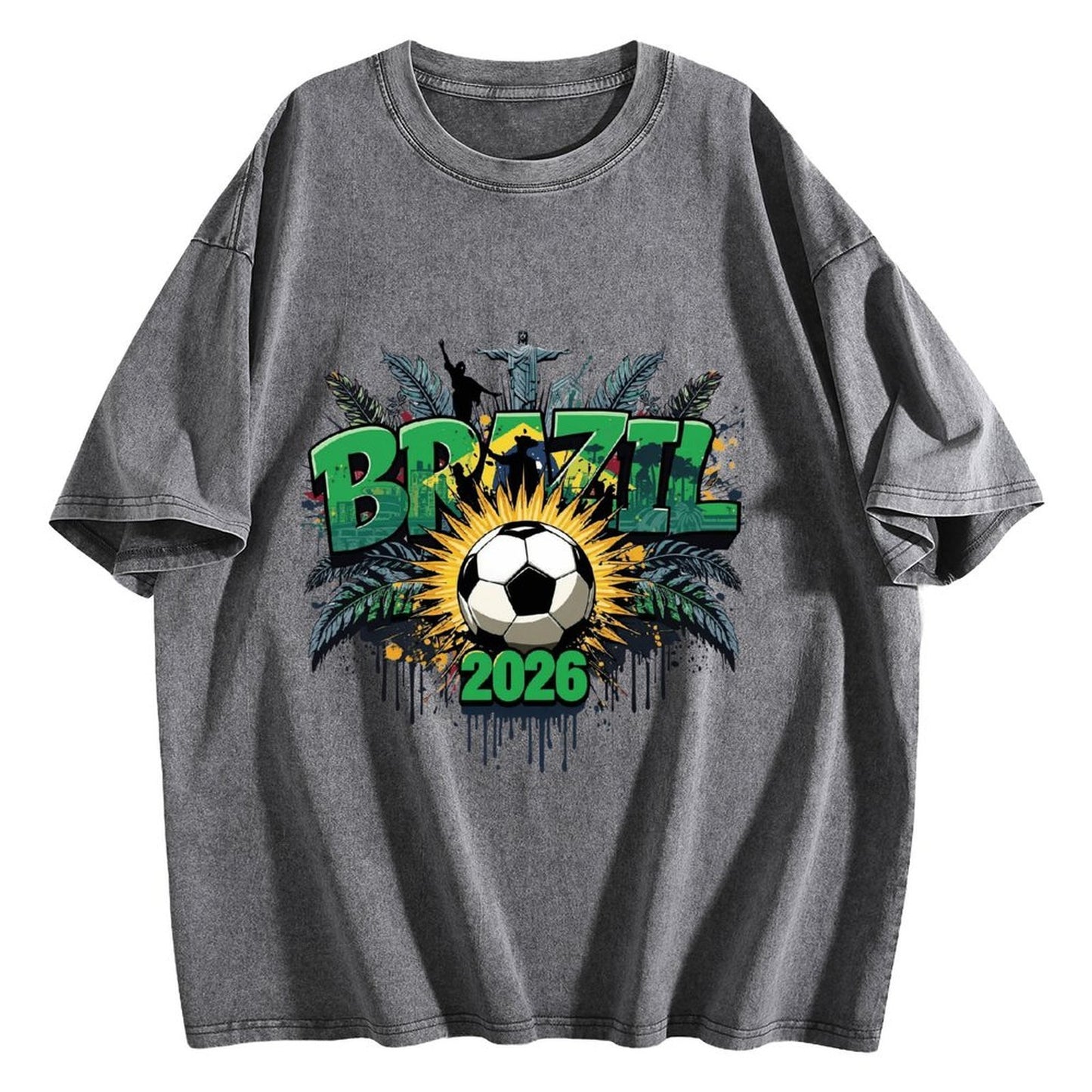 2026 World Cup Cotton T-Shirt Brazil