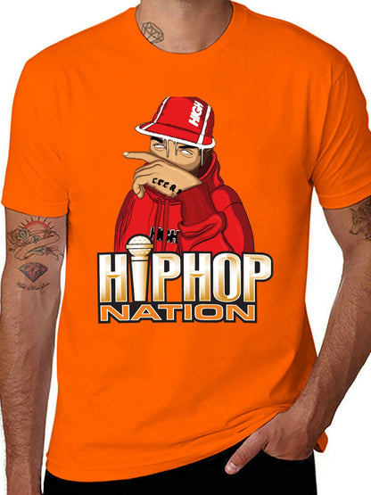 Music Unisex Cotton T-Shirt with Front Heat Transfer Print Xbbxy8xc629k