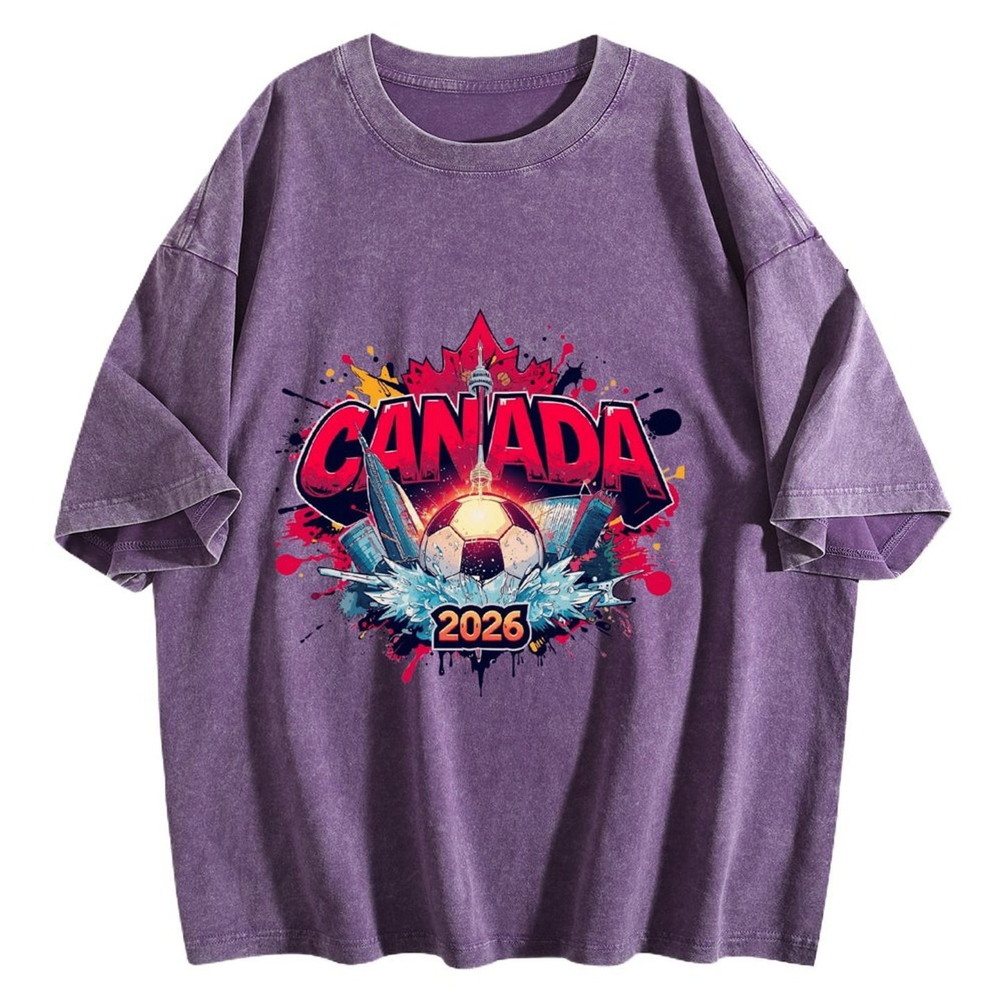 2026 World Cup Cotton T-Shirt Canada