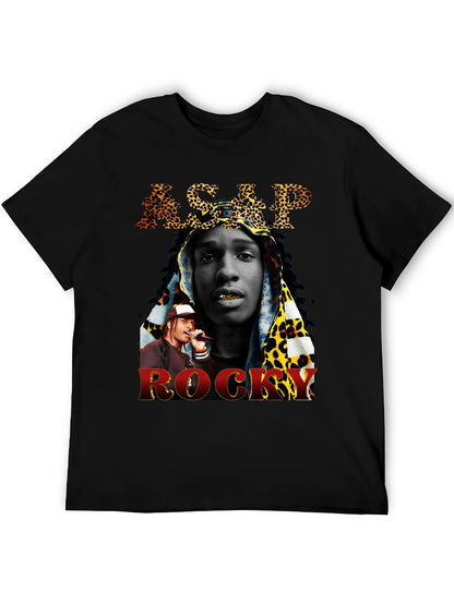 Music Unisex Cotton T-Shirt with Front Heat Transfer Print Xbb950rhknoe