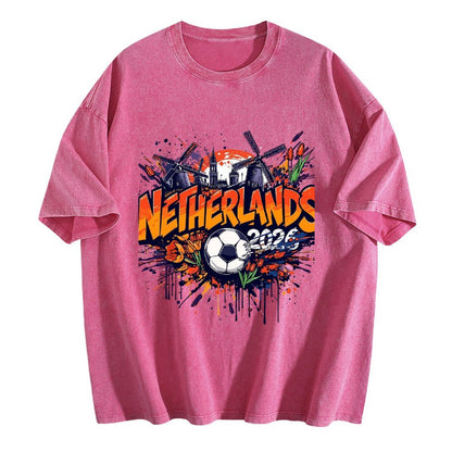 2026 World Cup Cotton T-Shirt Netherlands