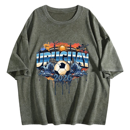 2026 World Cup Cotton T-Shirt Uruguay
