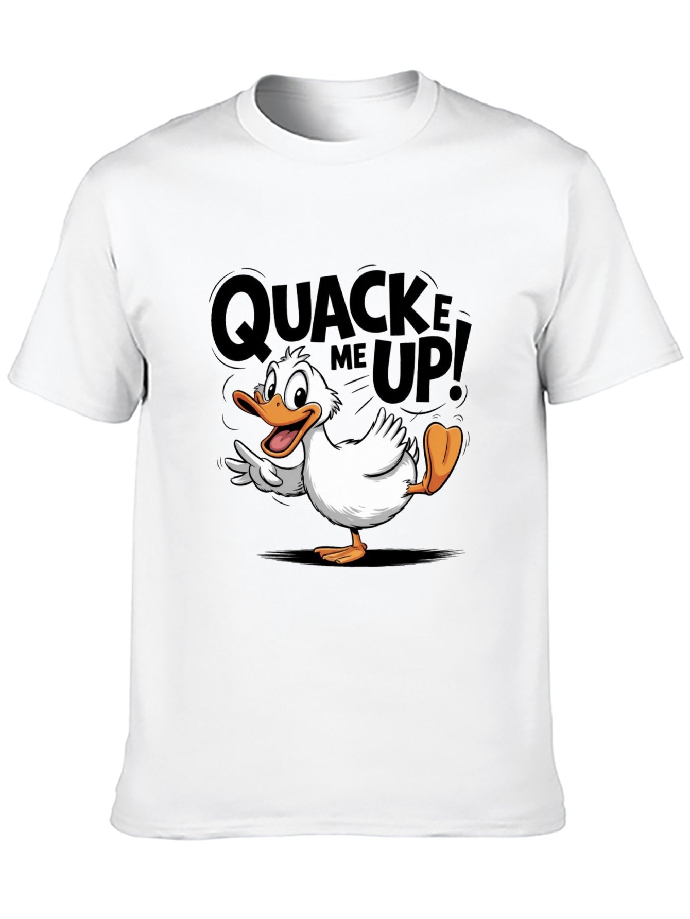 Funny Animals Unisex Cotton T-Shirt with Front Heat Transfer Print Xg2wdskdmg6q