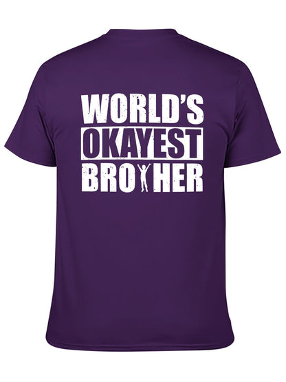 Unisex Cotton T-Shirt with Back Heat Transfer Printxb9hzy3hdsju