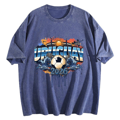 2026 World Cup Cotton T-Shirt Uruguay