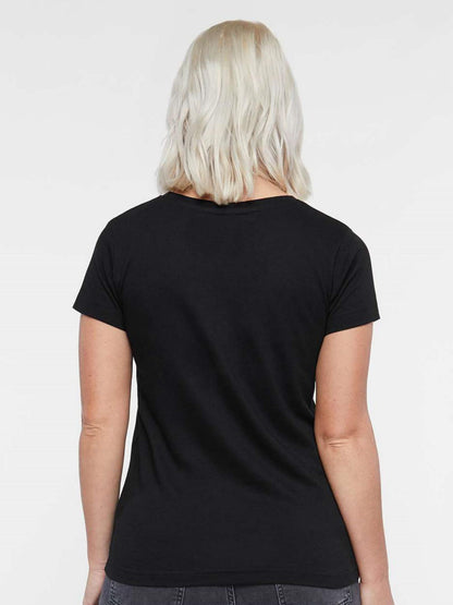 V-neck Women's Cotton T-shirt The OFF Spring