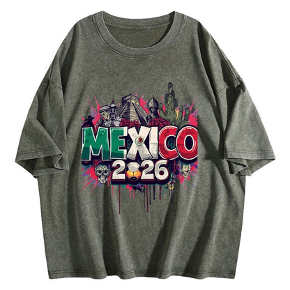2026 World Cup Cotton T-Shirt Mexico