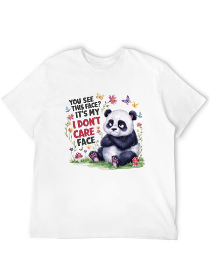 Funny Animals Unisex Cotton T-Shirt with Front Heat Transfer Print Xg2wdsr7c0y0