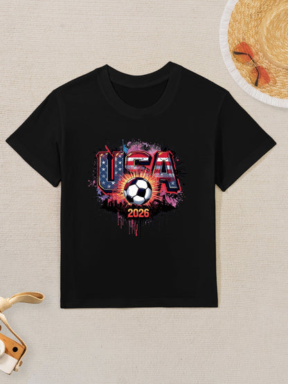 Wolrd Cup 2026 Children's T-shirt USA
