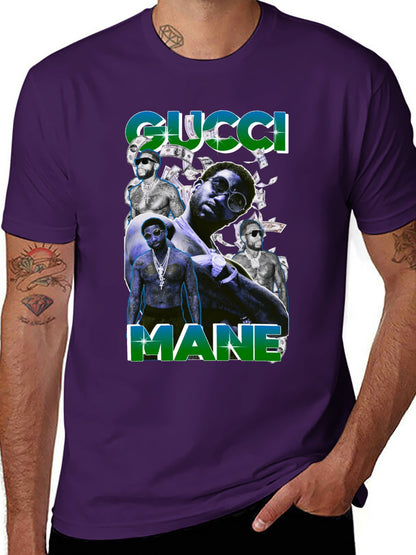 Music Unisex Cotton T-Shirt with Front Heat Transfer Print Xbbxodnzlj40