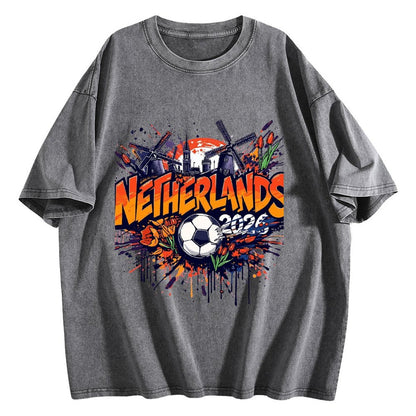 2026 World Cup Cotton T-Shirt Netherlands