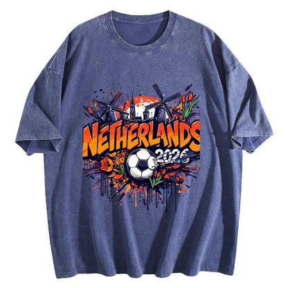 2026 World Cup Cotton T-Shirt Netherlands