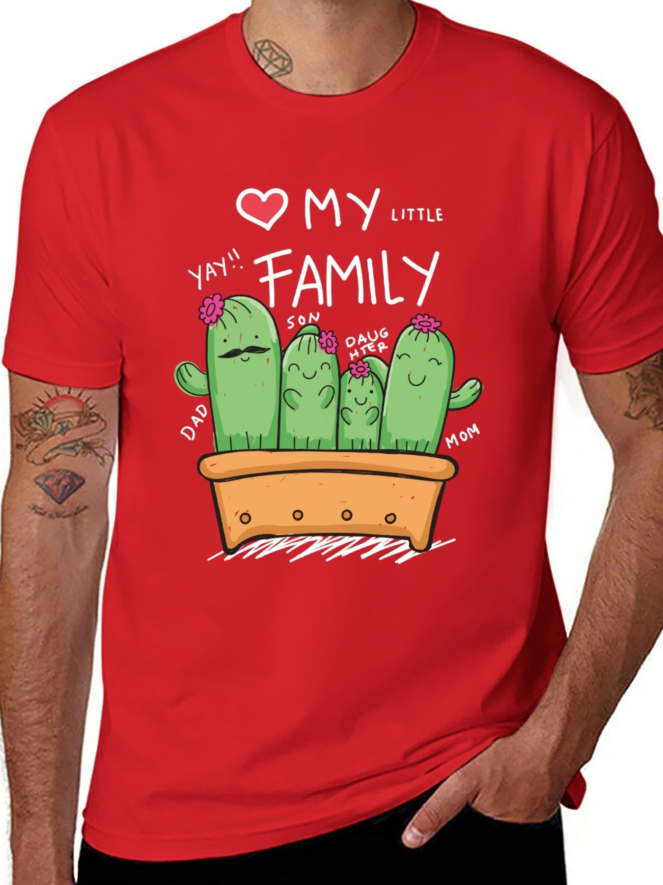 Funny Animals Unisex Cotton T-Shirt with Front Heat Transfer Print Xg2wd2xenkpp