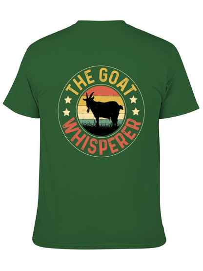 Unisex Cotton T-Shirt with Back Heat Transfer Printxb443svordle