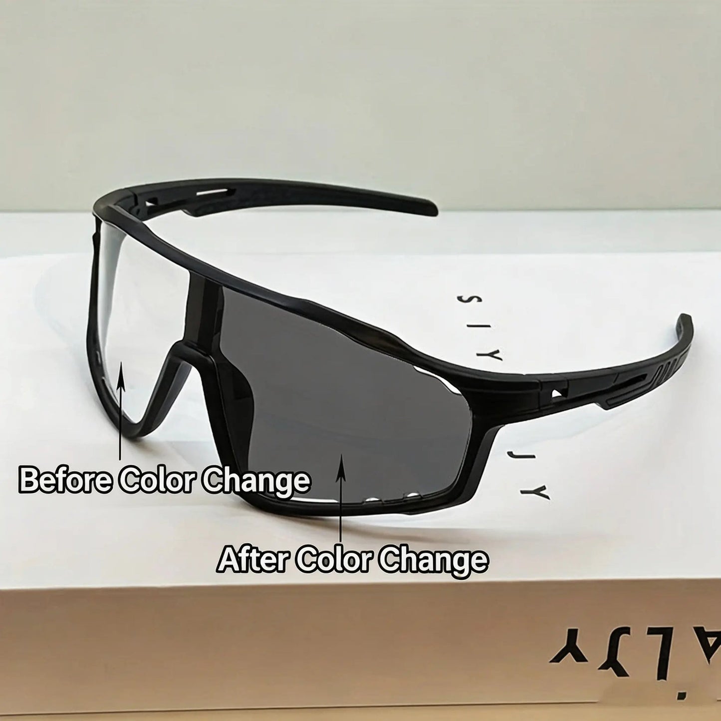 ☀️UV400 Photochromic Polarized Safety Glasses – 🥇Impact Resistant Outdoor Sports & Work Eyewear