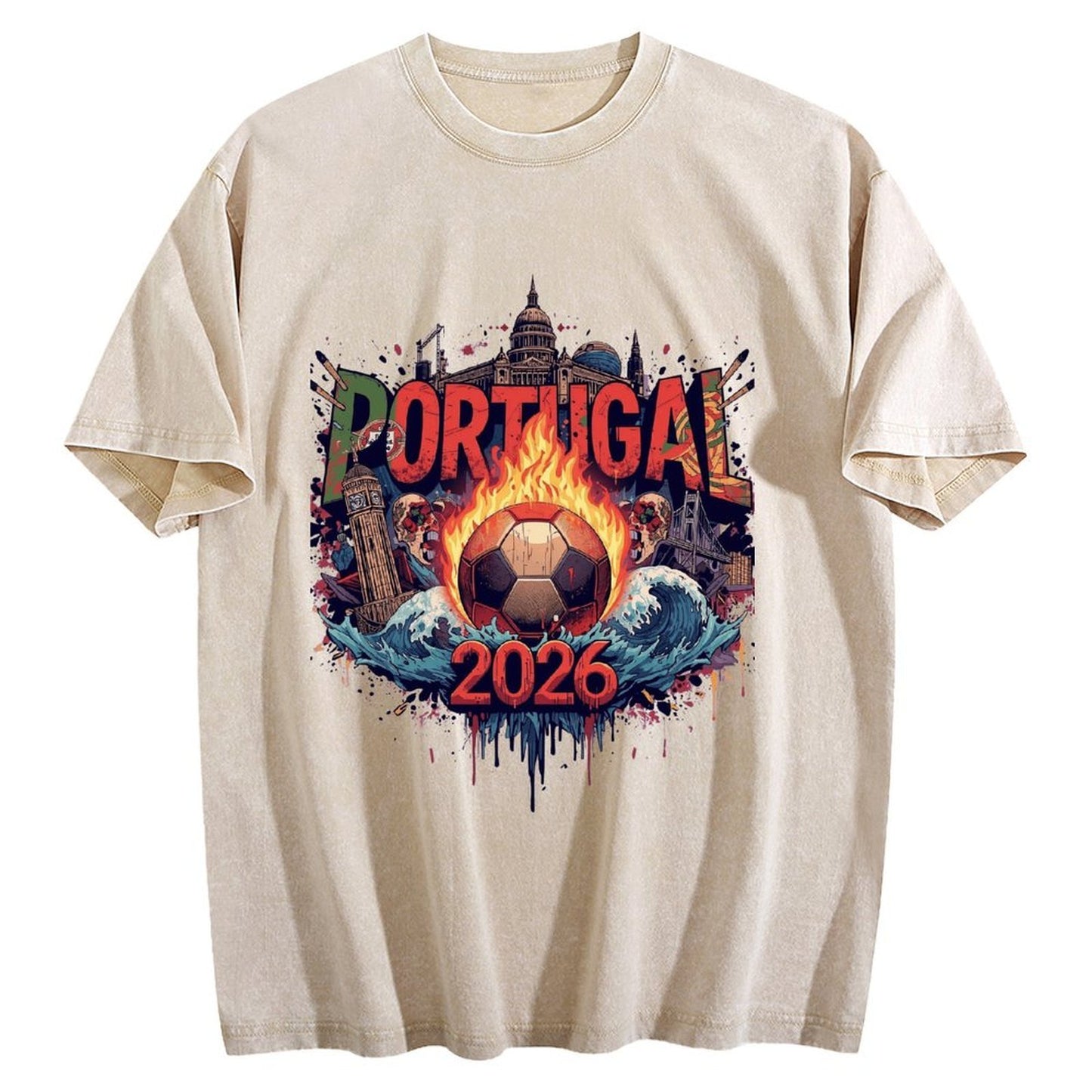 2026 World Cup Cotton T-Shirt Portugal