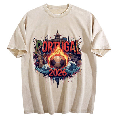2026 World Cup Cotton T-Shirt Portugal