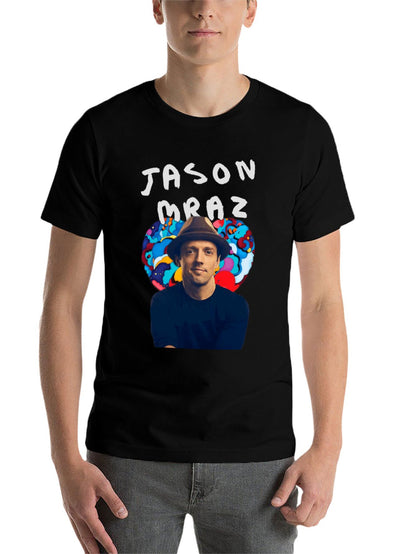 Music Unisex Cotton T-Shirt with Front Heat Transfer Print Xbbxosuzexyv