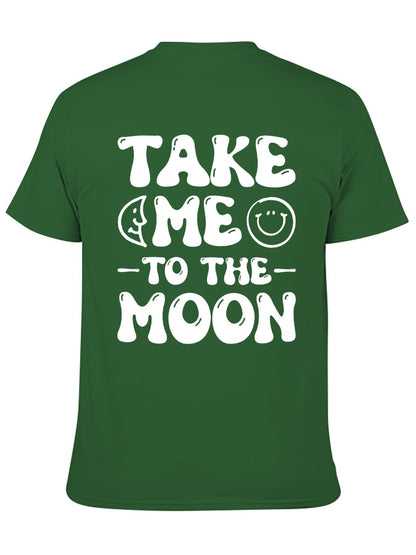 Unisex Cotton T-Shirt with Back Heat Transfer Printxb443229b776