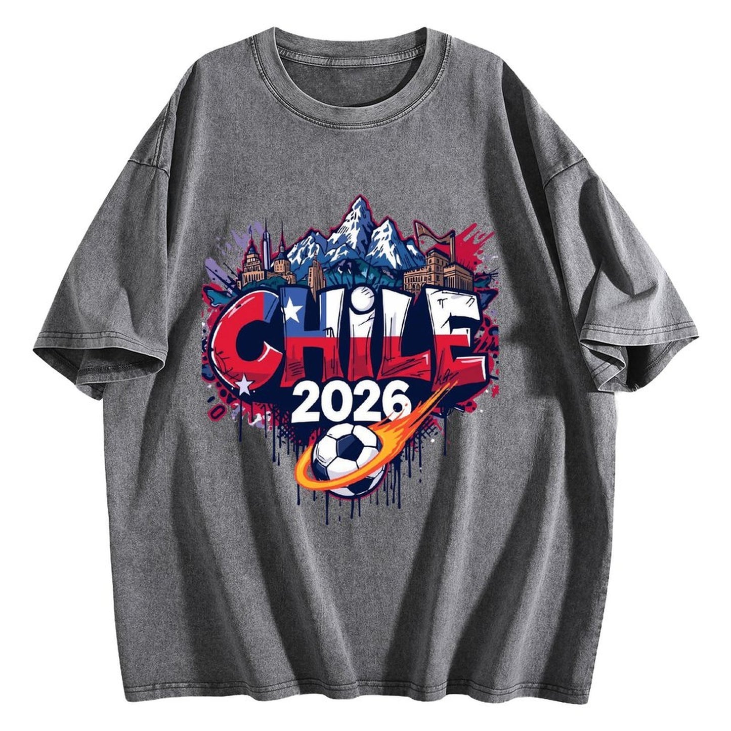 2026 World Cup Cotton T-Shirt Chile