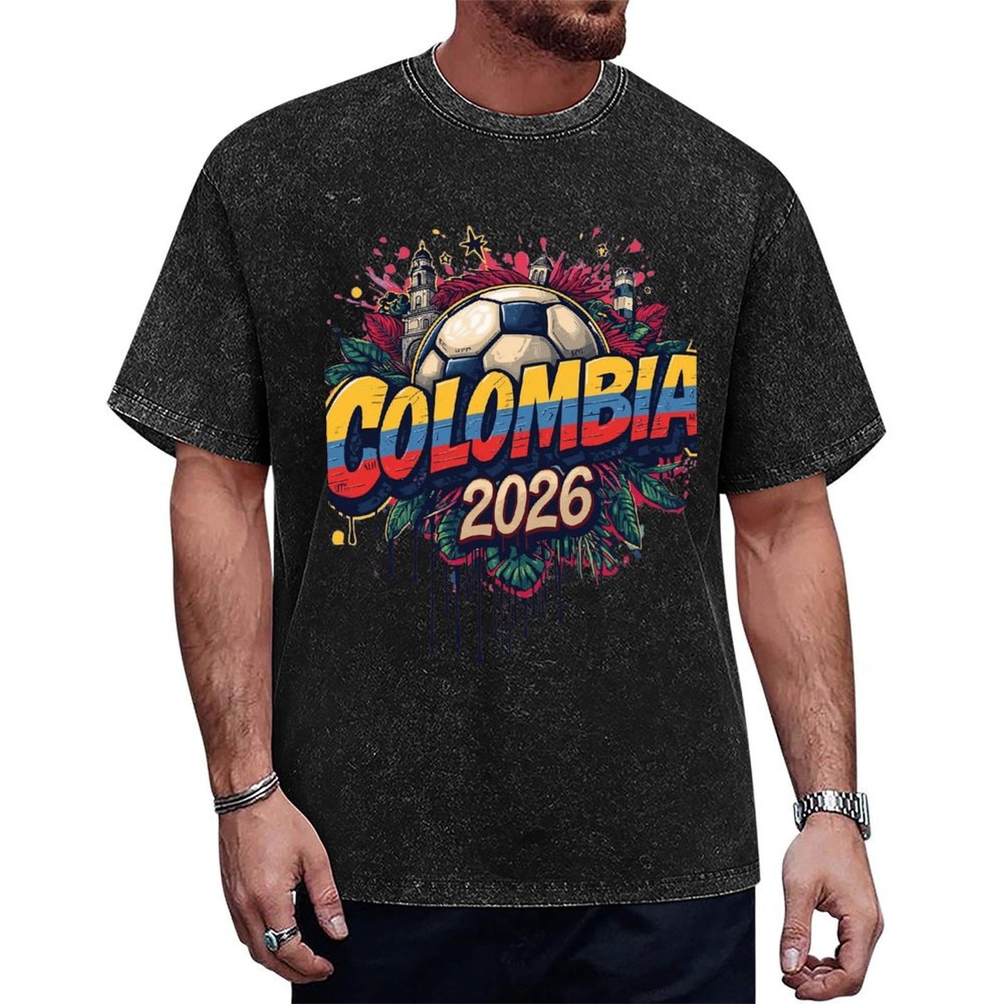 2026 World Cup Cotton T-Shirt Colombia