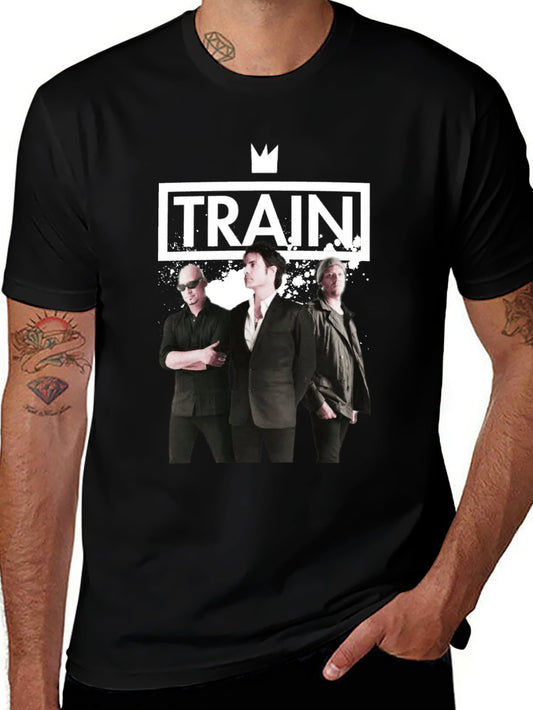 Music Unisex Cotton T-Shirt with Front Heat Transfer Print Xbbxosb7t0tp