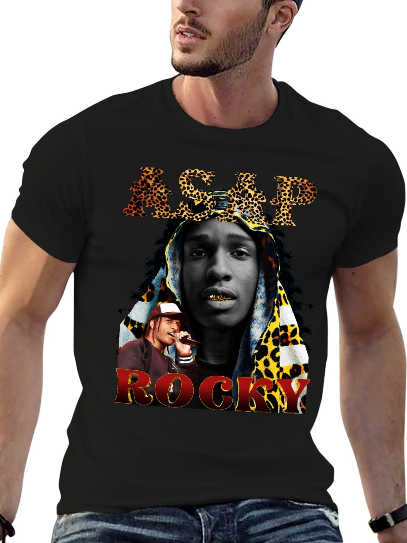 Music Unisex Cotton T-Shirt with Front Heat Transfer Print Xbb950rhknoe