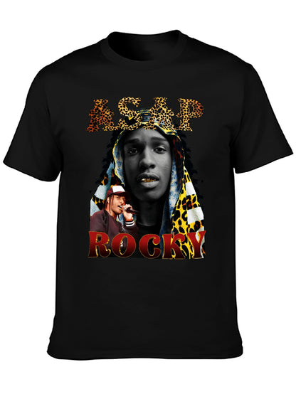 Music Unisex Cotton T-Shirt with Front Heat Transfer Print Xbb950rhknoe