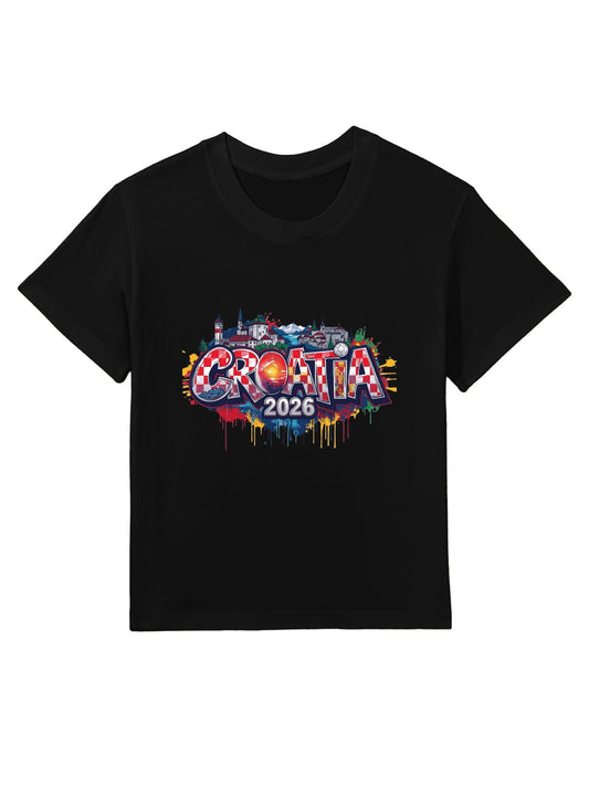Wolrd Cup 2026 Children's T-shirt Croatia
