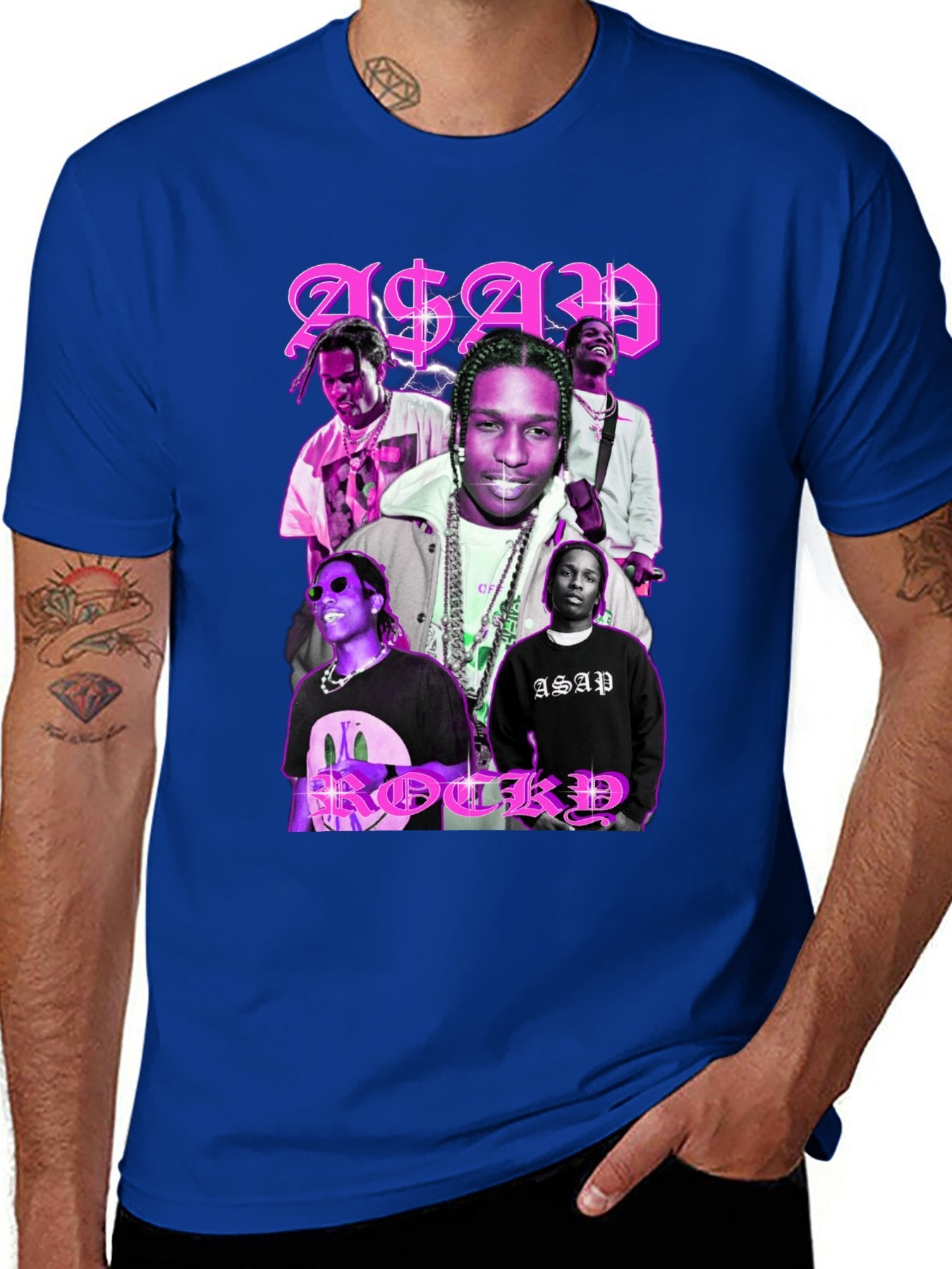 Music Unisex Cotton T-Shirt with Front Heat Transfer Print Xbb950ydo4o6