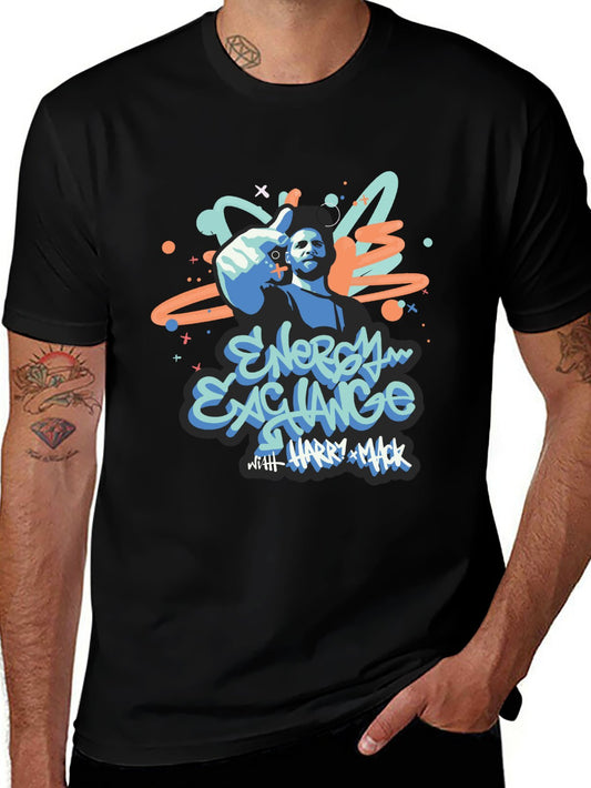 Music Unisex Cotton T-Shirt with Front Heat Transfer Print Xbbxy823oqtp