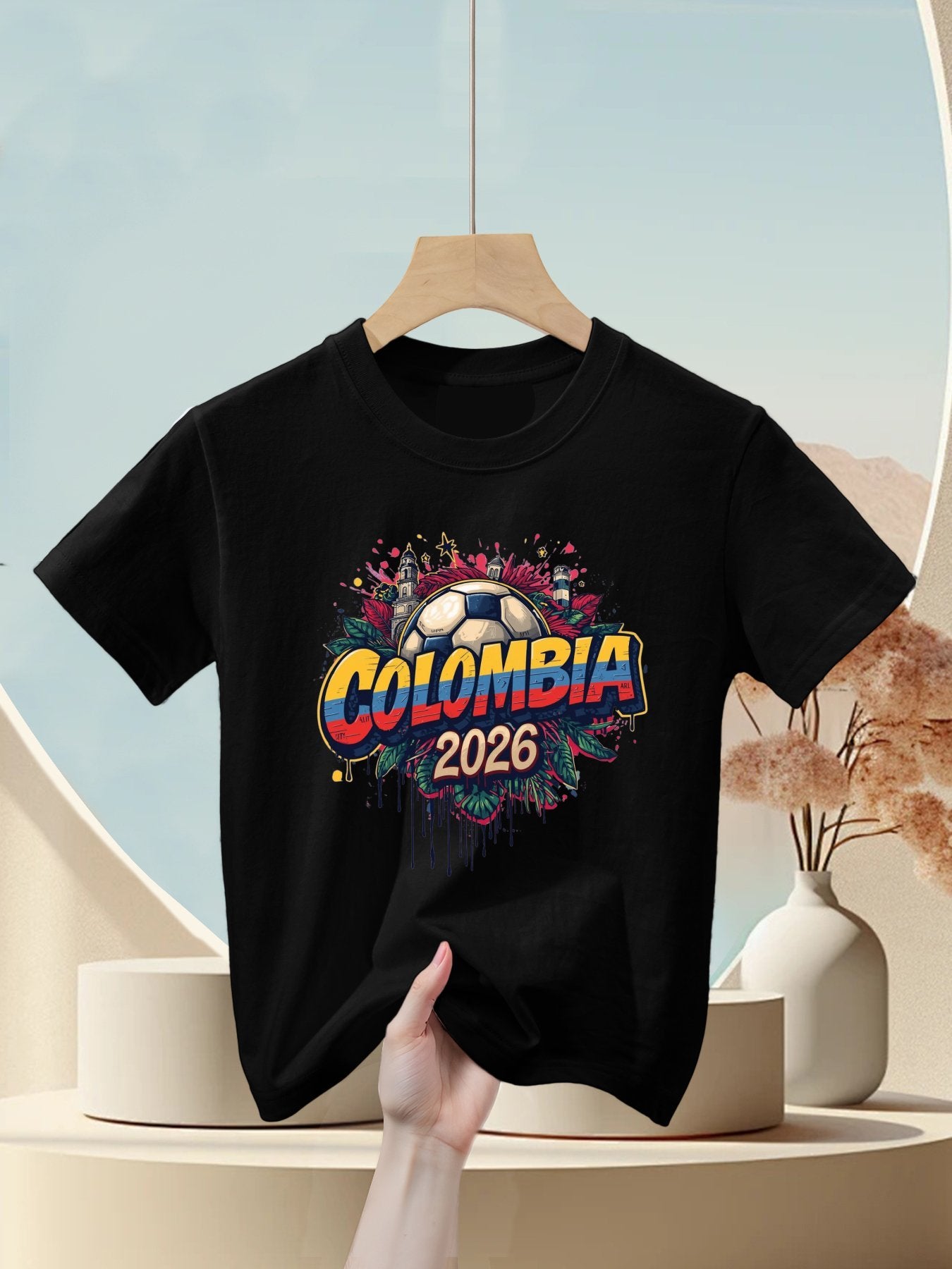Wolrd Cup 2026 Children's T-shirt Colombia