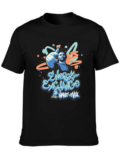 Music Unisex Cotton T-Shirt with Front Heat Transfer Print Xbbxy823oqtp