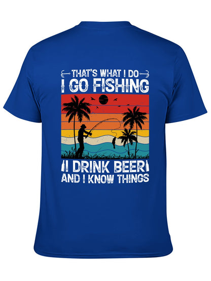 Unisex Cotton T-Shirt with Back Heat Transfer Printxb443db7equq